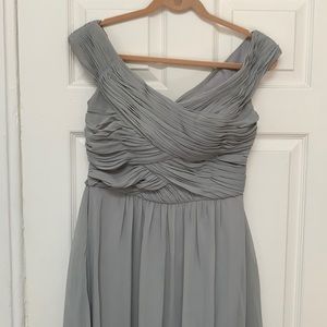 Storm Grey Bridesmaid Dress